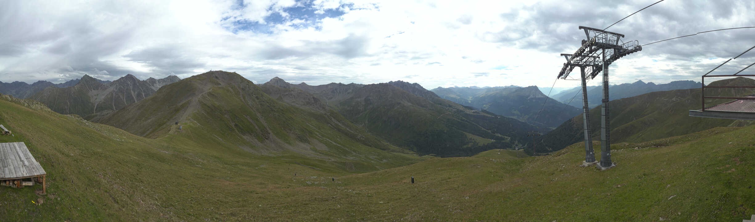 Archiv Foto Webcam Panoramablick Tscheyeck