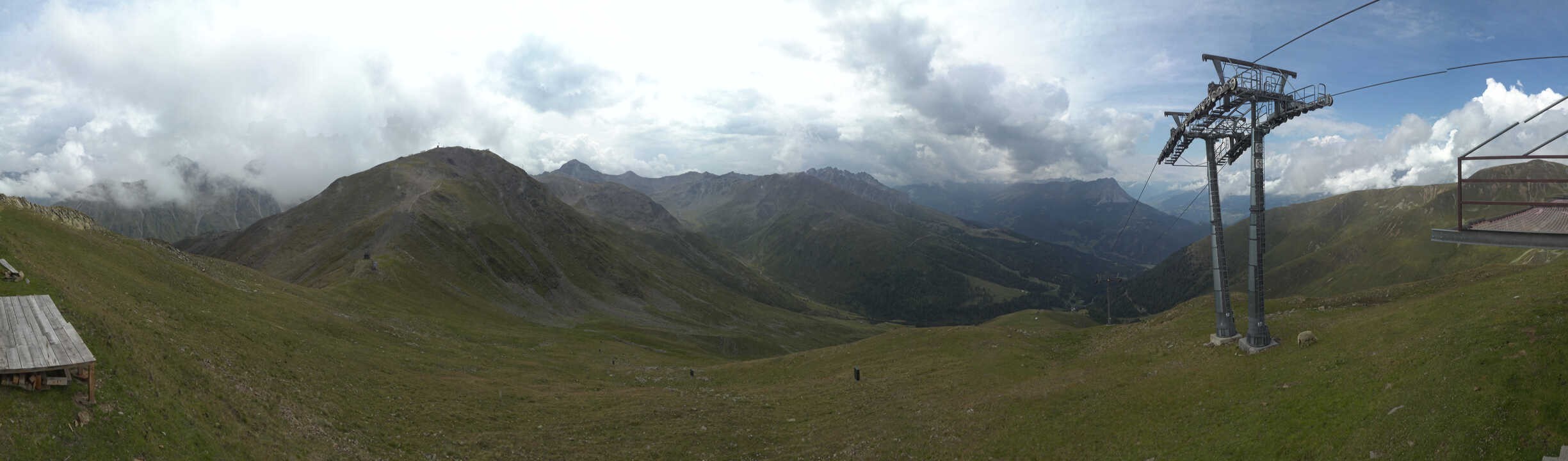Archiv Foto Webcam Panoramablick Tscheyeck