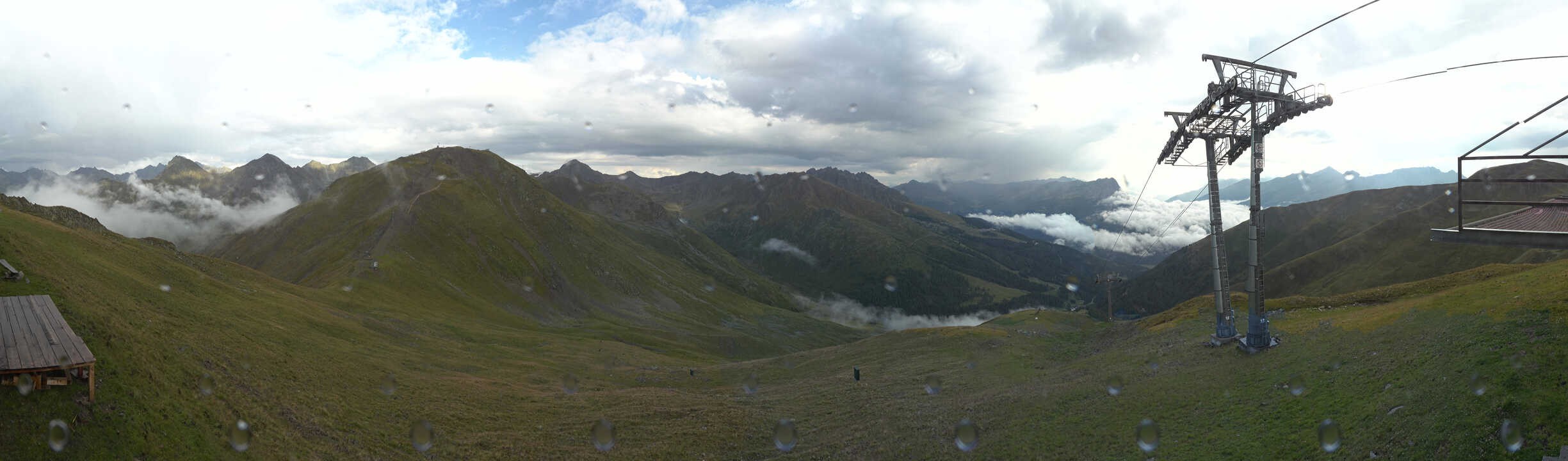 Archiv Foto Webcam Panoramablick Tscheyeck