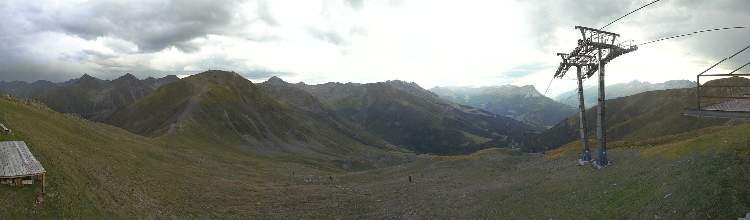 Archiv Foto Webcam Panoramablick Tscheyeck