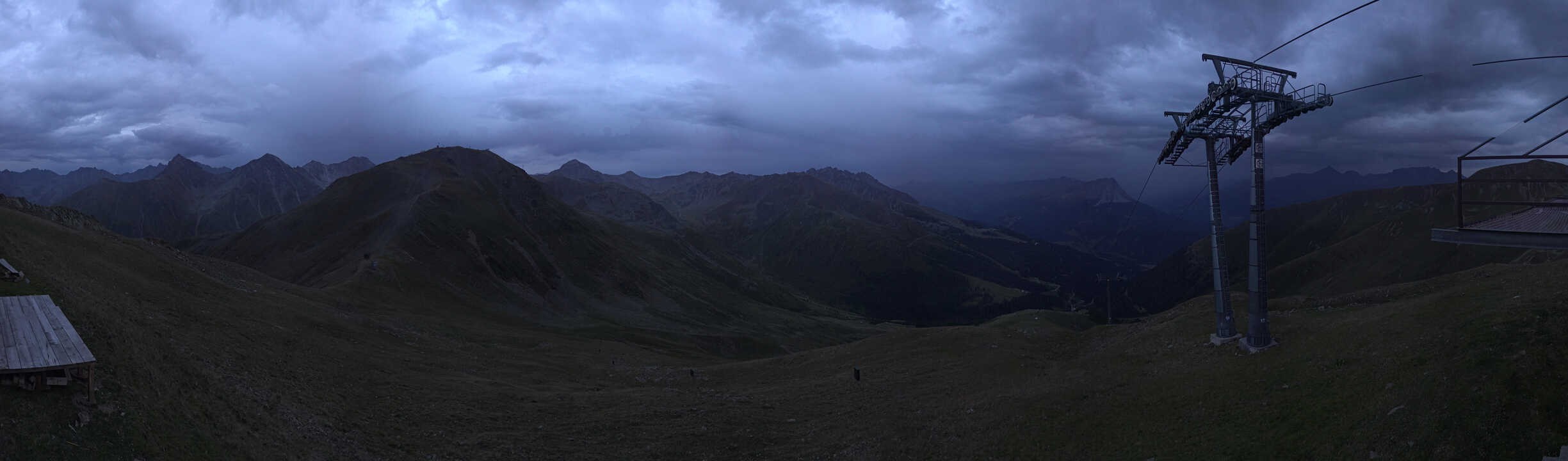 Archiv Foto Webcam Panoramablick Tscheyeck