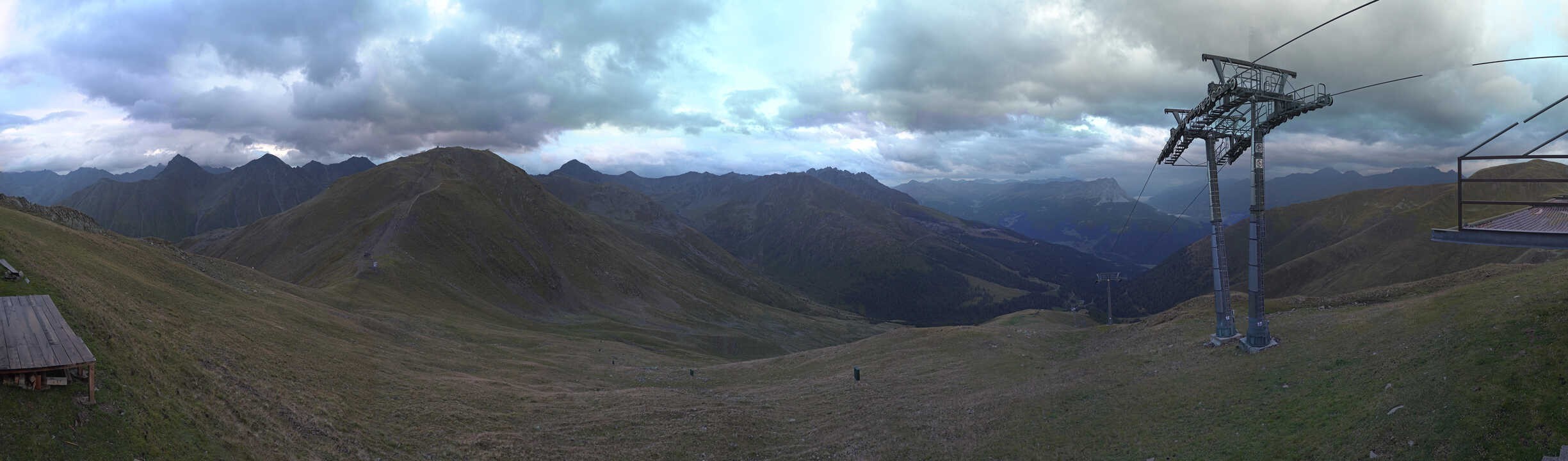 Archiv Foto Webcam Panoramablick Tscheyeck