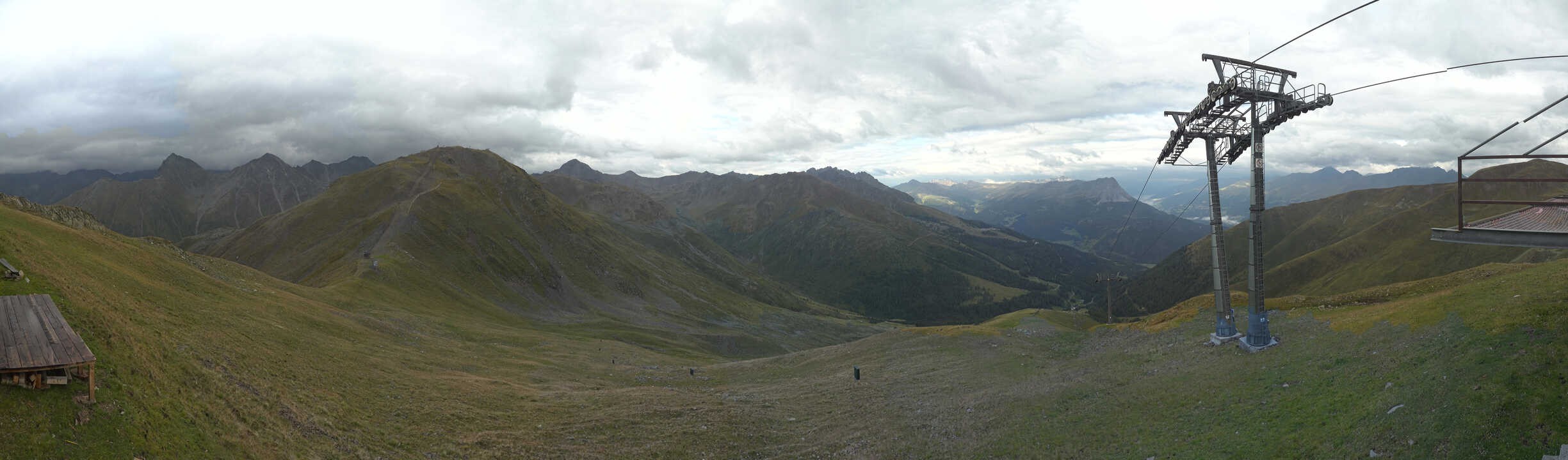 Archiv Foto Webcam Panoramablick Tscheyeck