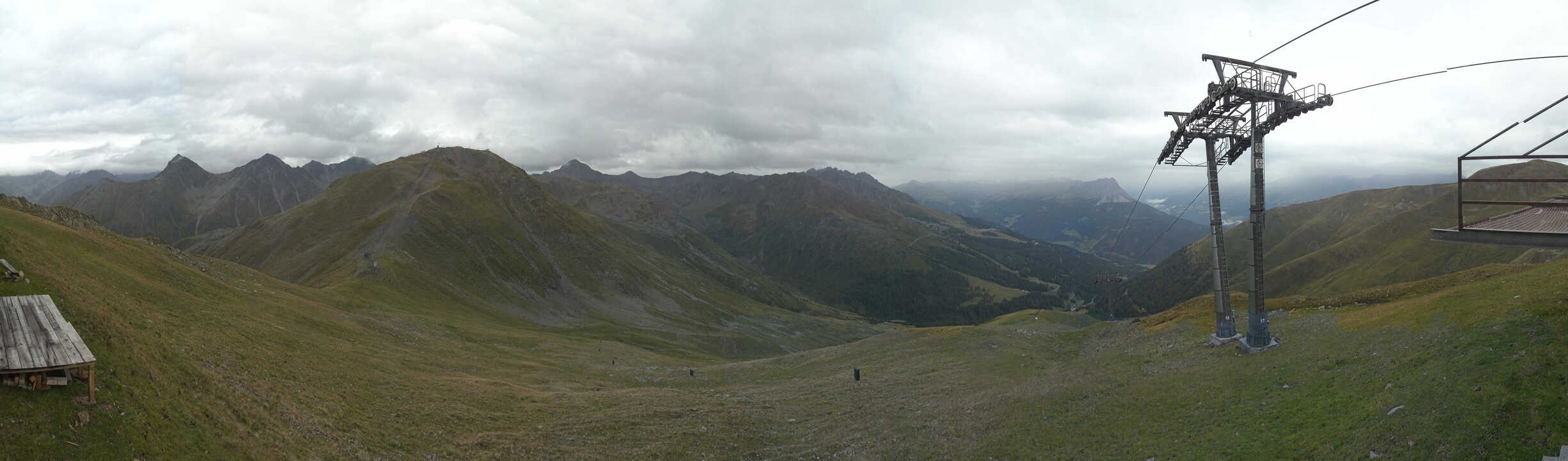 Archiv Foto Webcam Panoramablick Tscheyeck