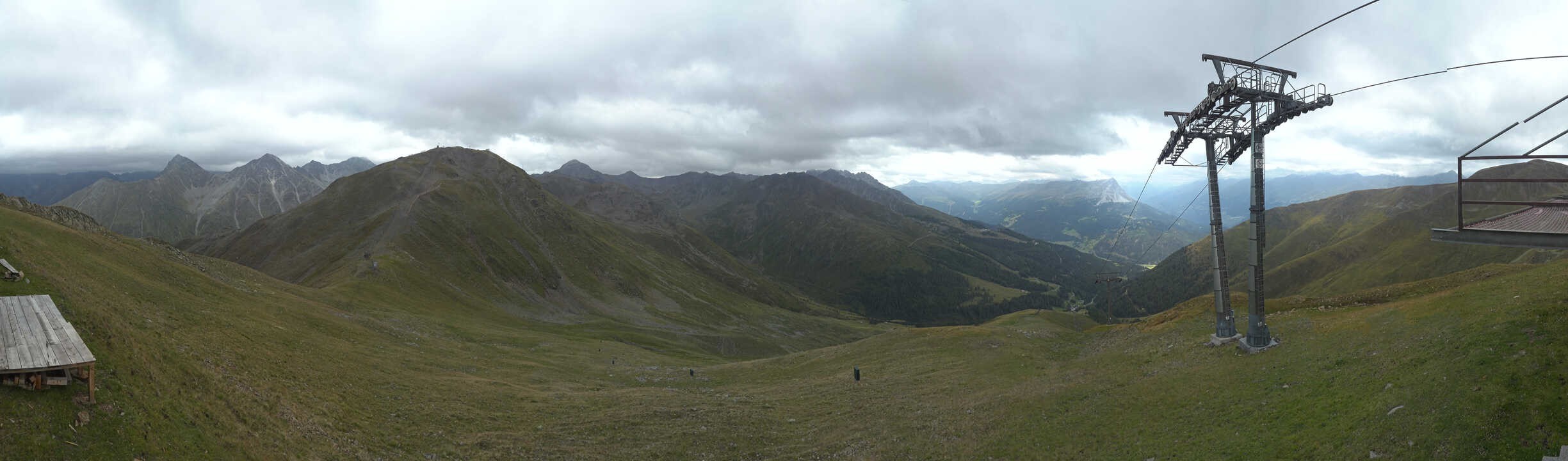 Archiv Foto Webcam Panoramablick Tscheyeck