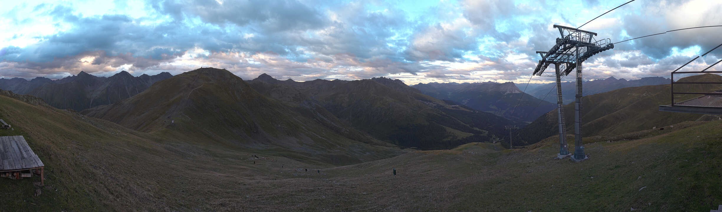 Archiv Foto Webcam Panoramablick Tscheyeck