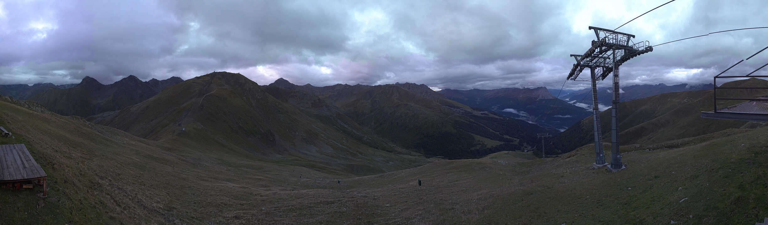 Archiv Foto Webcam Panoramablick Tscheyeck