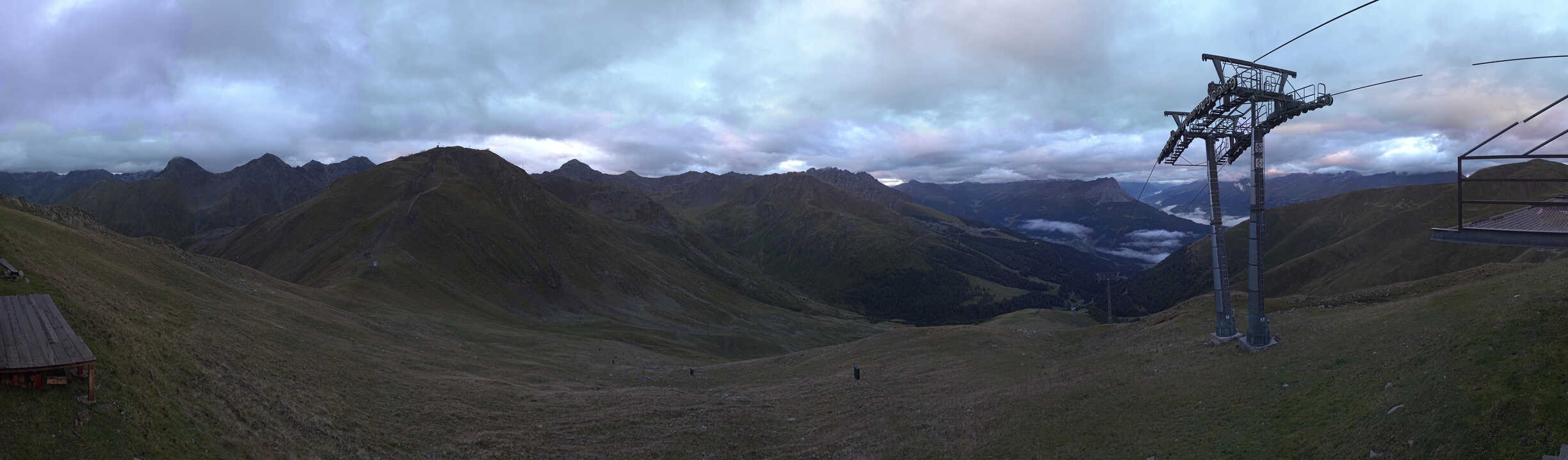 Archiv Foto Webcam Panoramablick Tscheyeck