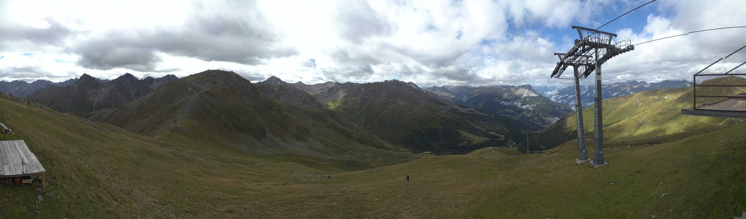 Archiv Foto Webcam Panoramablick Tscheyeck