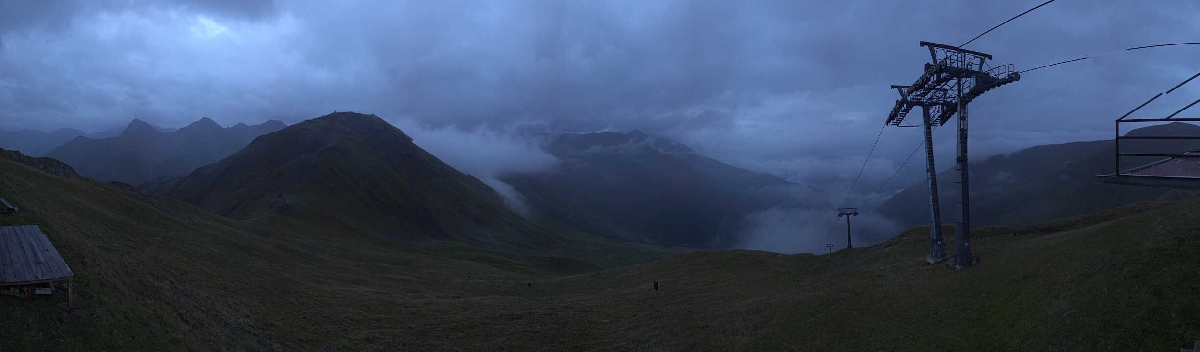 Archiv Foto Webcam Panoramablick Tscheyeck