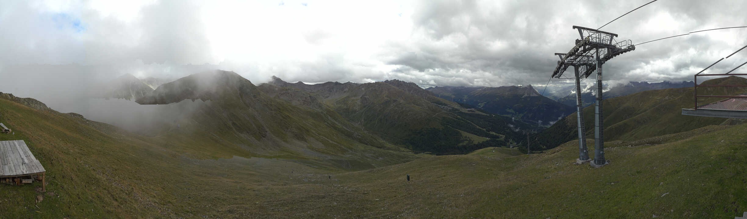 Archiv Foto Webcam Panoramablick Tscheyeck
