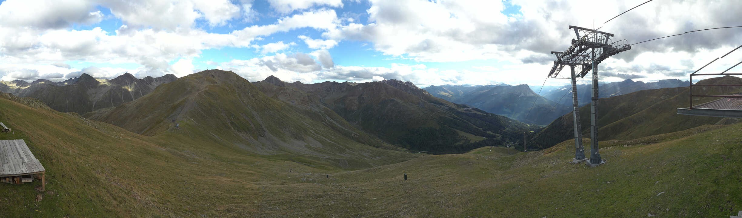 Archiv Foto Webcam Panoramablick Tscheyeck