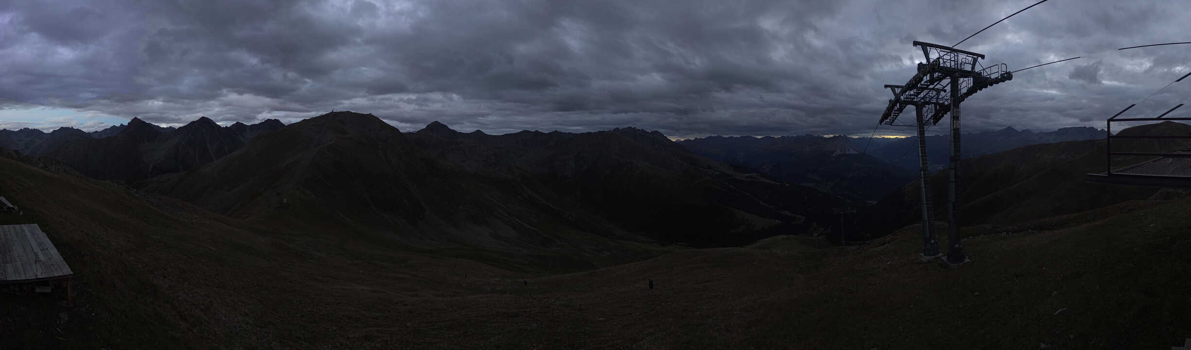 Archiv Foto Webcam Panoramablick Tscheyeck