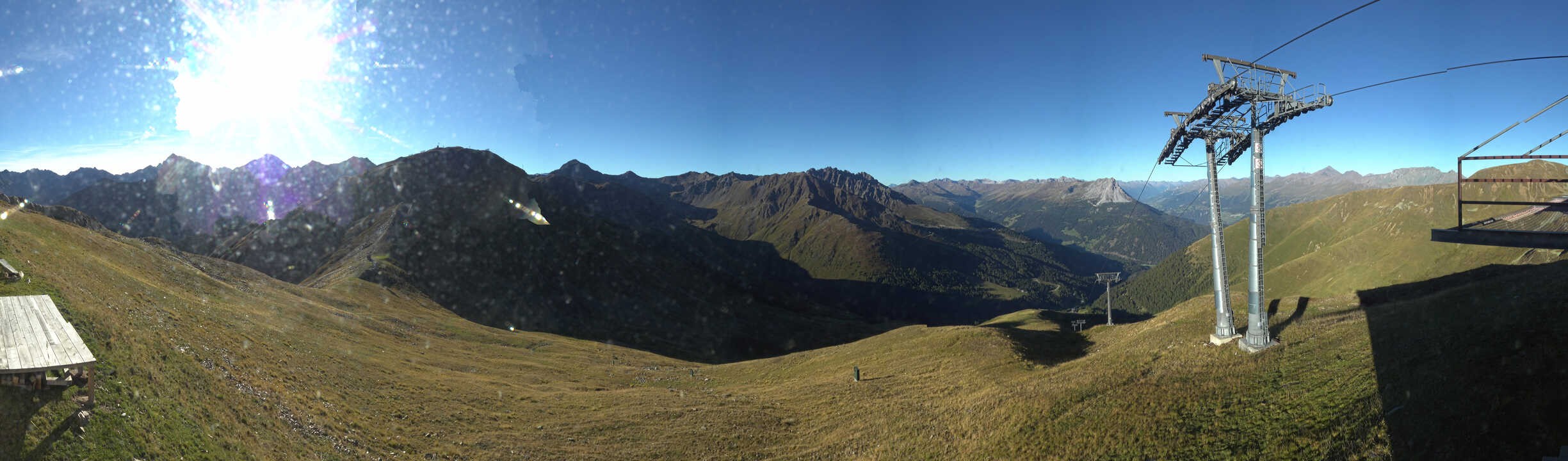 Archiv Foto Webcam Panoramablick Tscheyeck