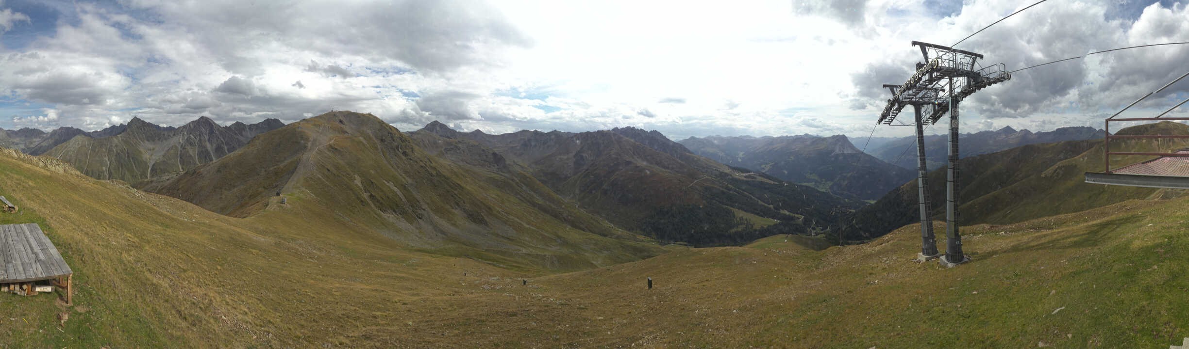 Archiv Foto Webcam Panoramablick Tscheyeck