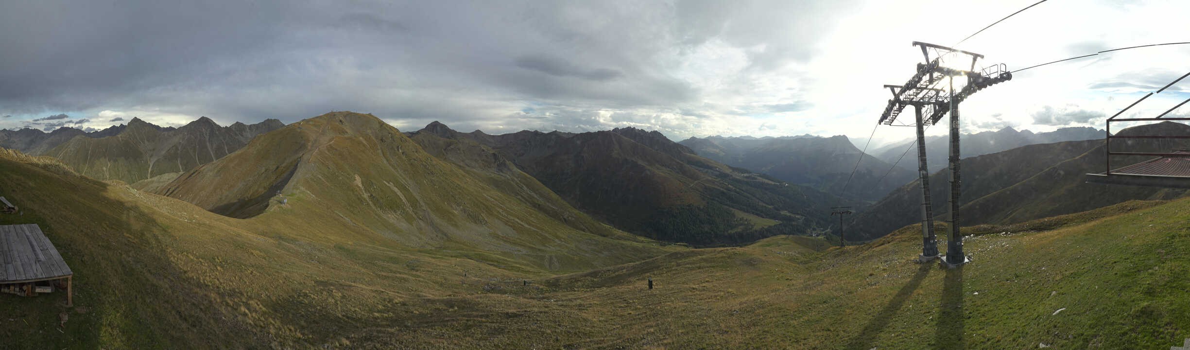 Archiv Foto Webcam Panoramablick Tscheyeck