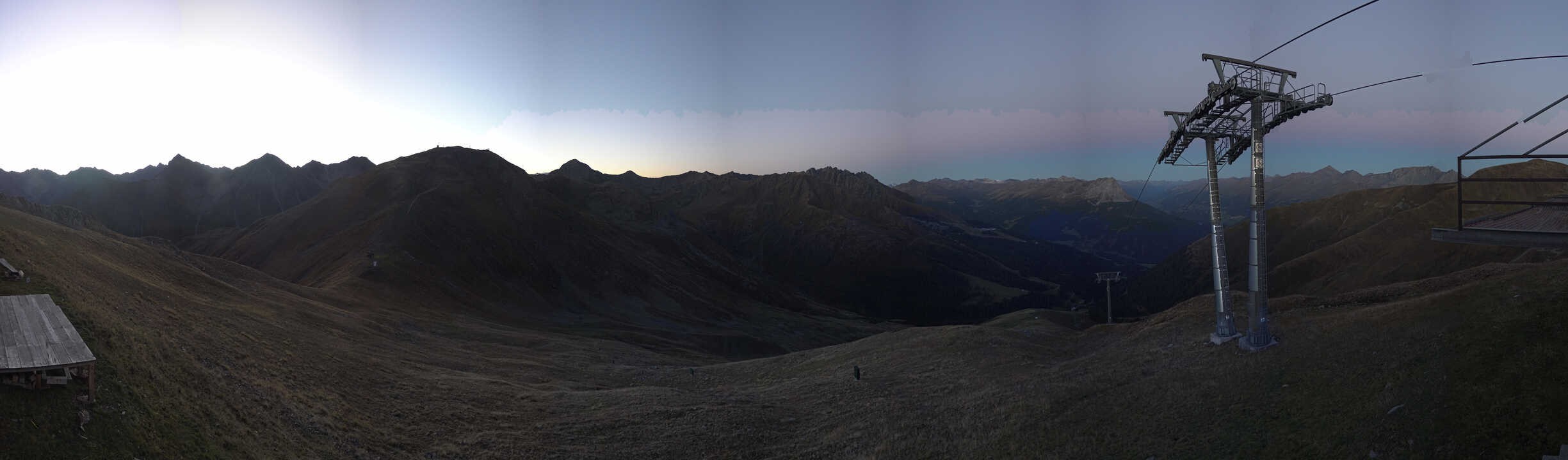 Archiv Foto Webcam Panoramablick Tscheyeck