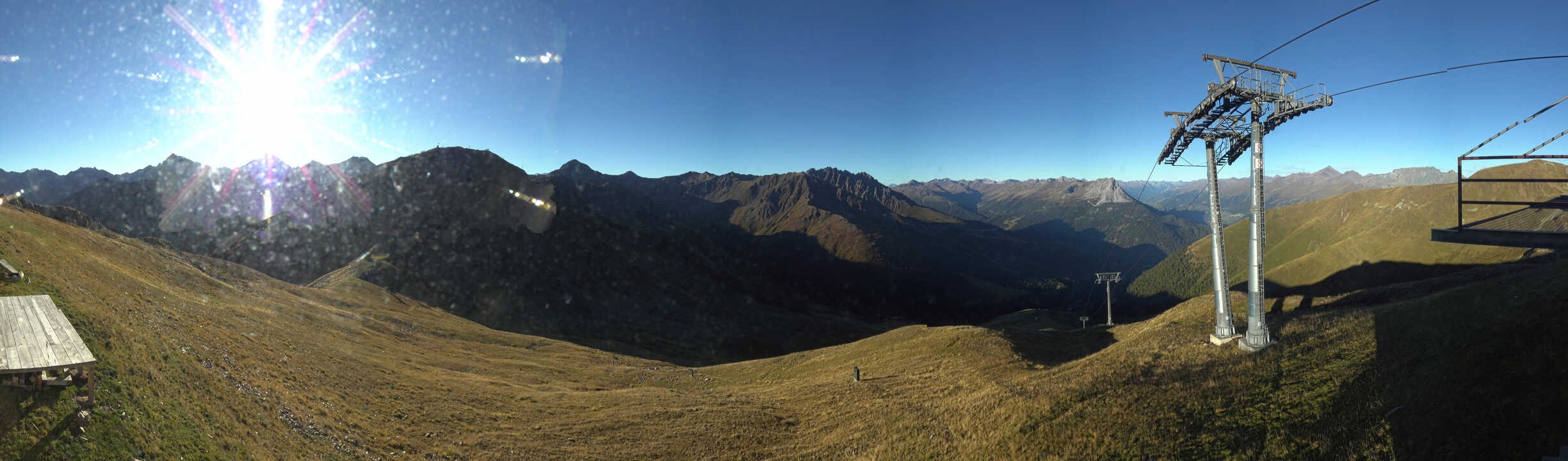 Archiv Foto Webcam Panoramablick Tscheyeck