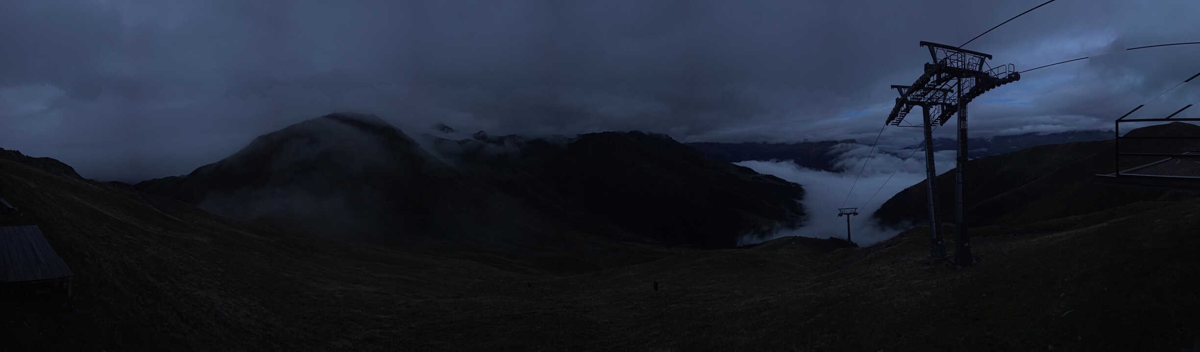 Archiv Foto Webcam Panoramablick Tscheyeck