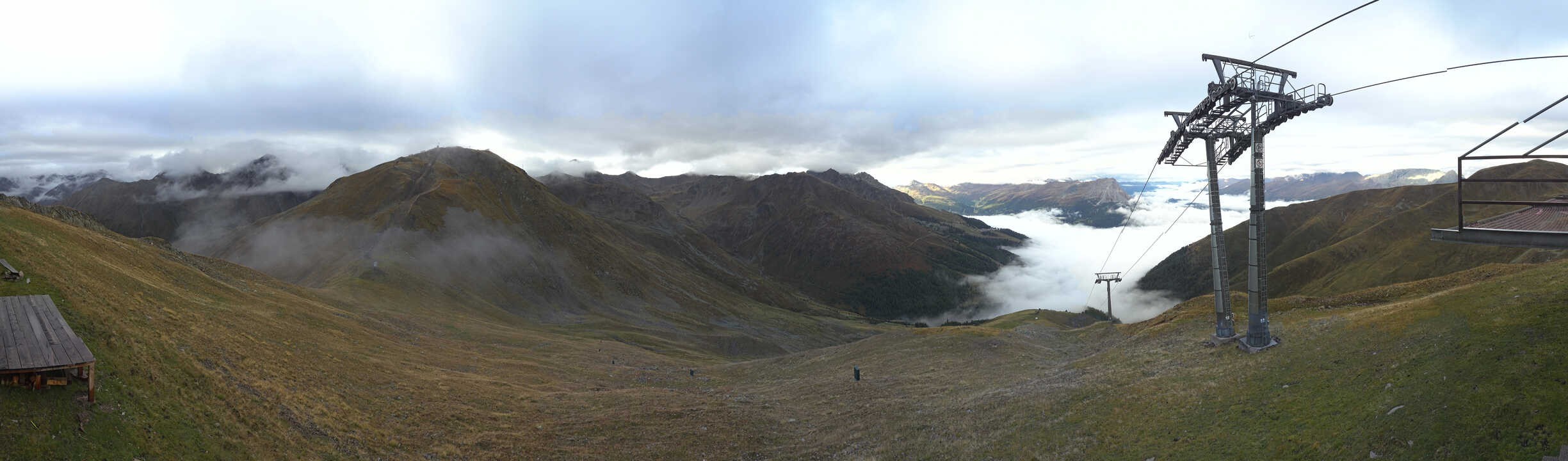Archiv Foto Webcam Panoramablick Tscheyeck