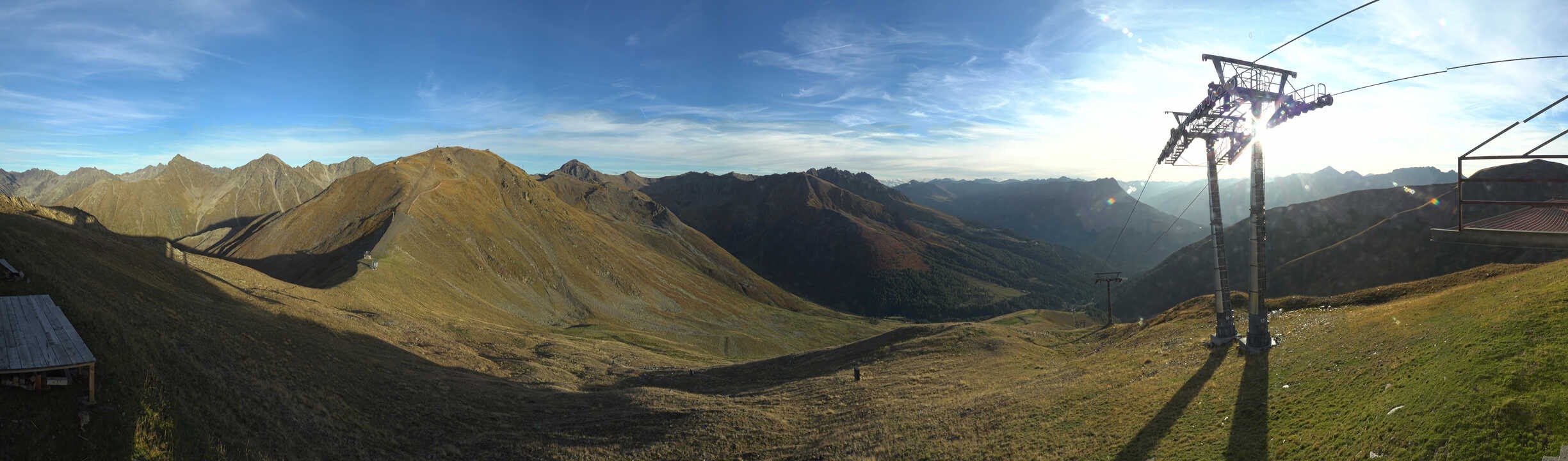 Archiv Foto Webcam Panoramablick Tscheyeck