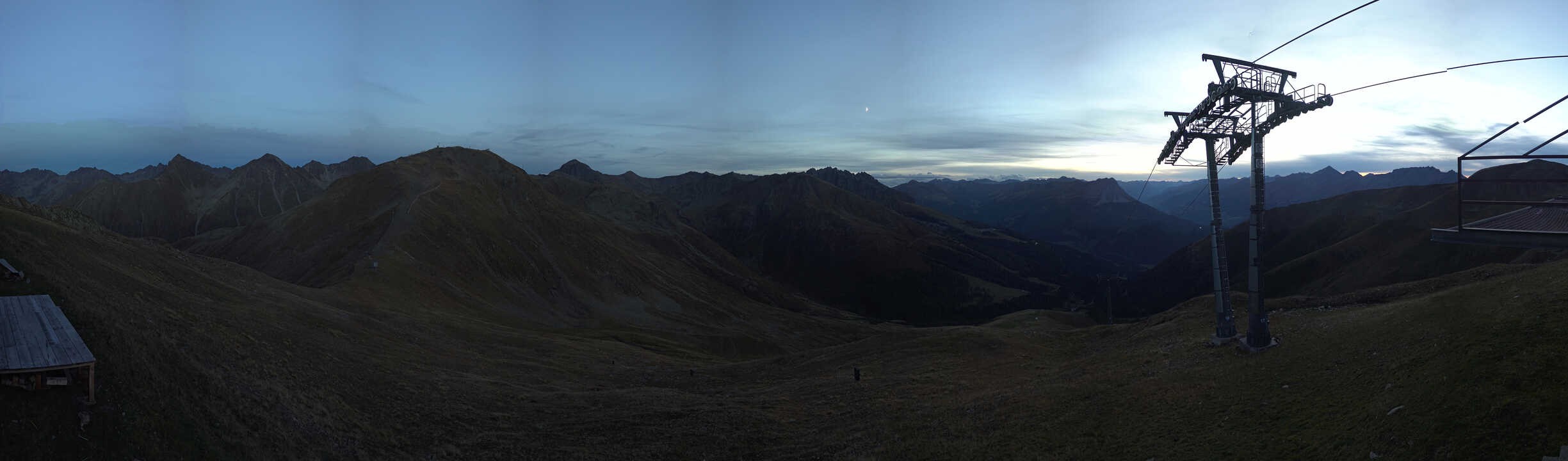Archiv Foto Webcam Panoramablick Tscheyeck