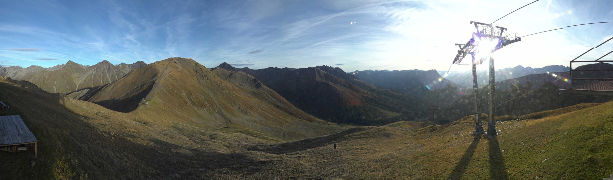 Archiv Foto Webcam Panoramablick Tscheyeck