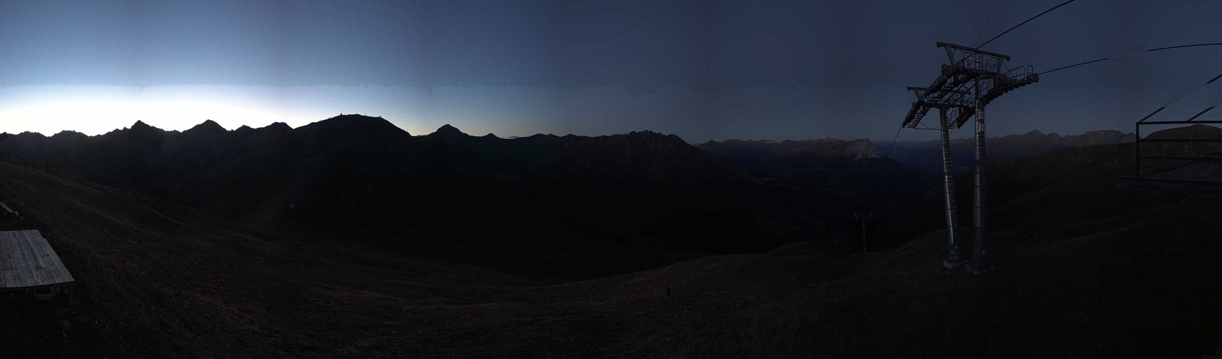 Archiv Foto Webcam Panoramablick Tscheyeck