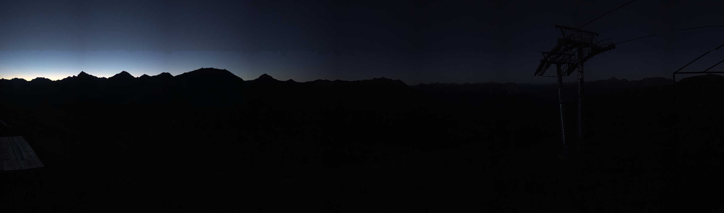 Archiv Foto Webcam Panoramablick Tscheyeck