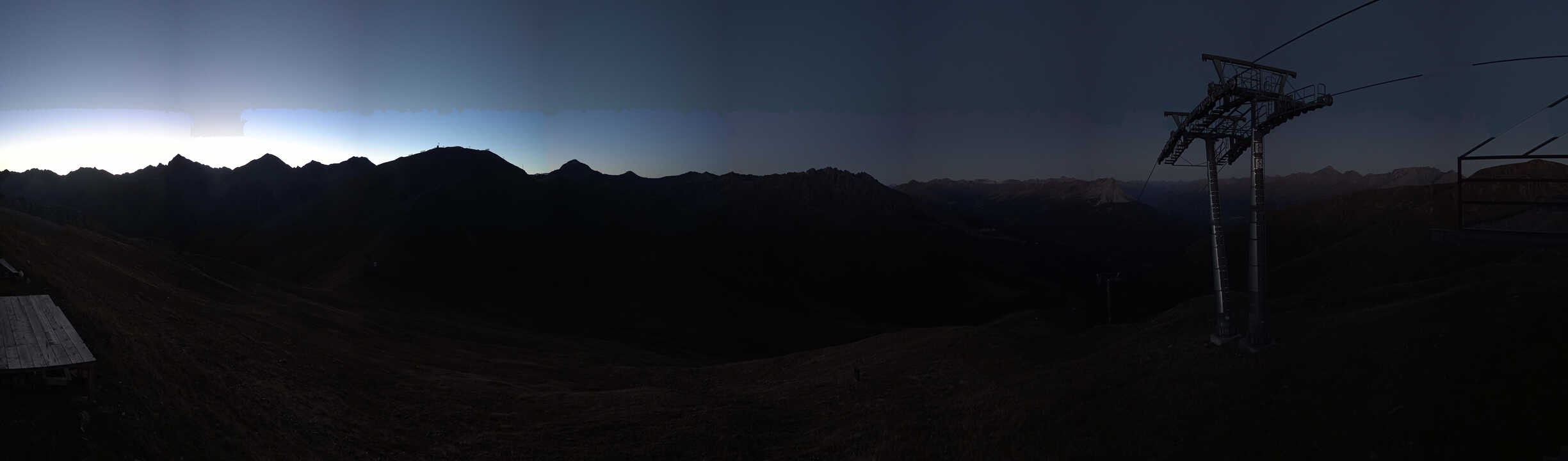 Archiv Foto Webcam Panoramablick Tscheyeck
