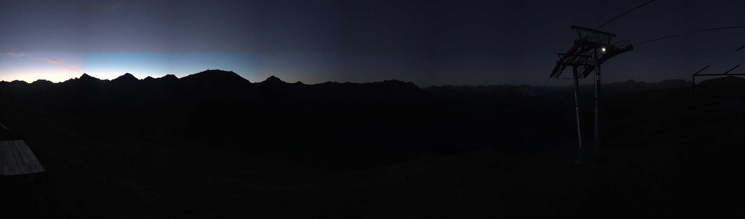Archiv Foto Webcam Panoramablick Tscheyeck