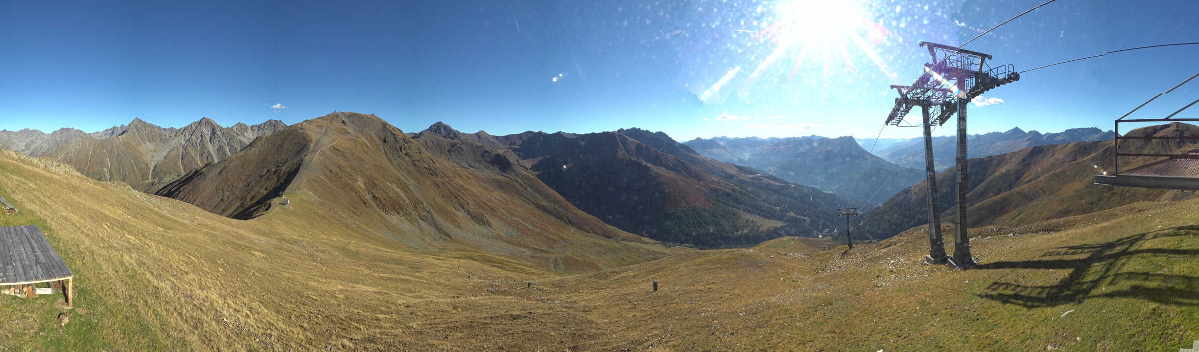 Archiv Foto Webcam Panoramablick Tscheyeck