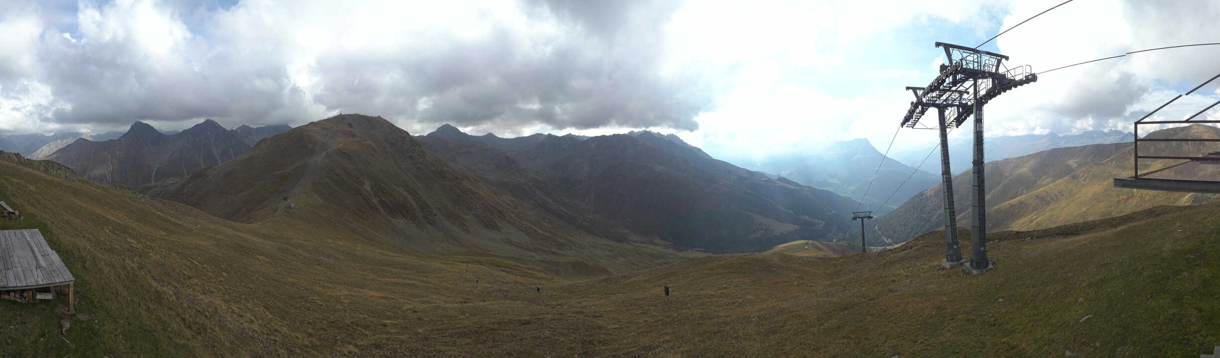 Archiv Foto Webcam Panoramablick Tscheyeck