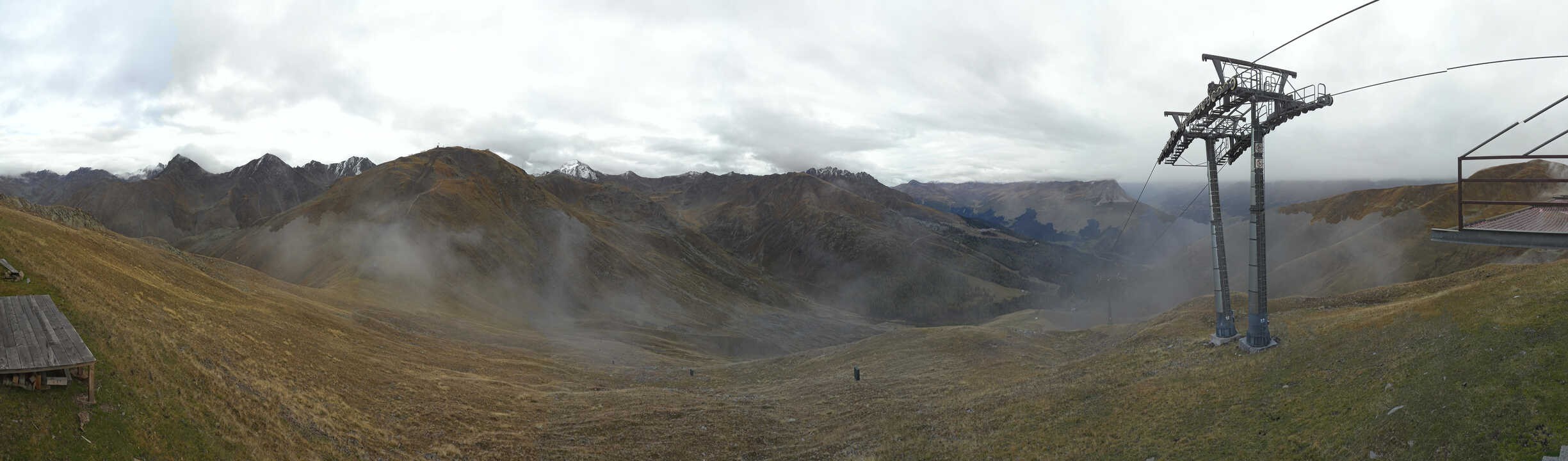 Archiv Foto Webcam Panoramablick Tscheyeck