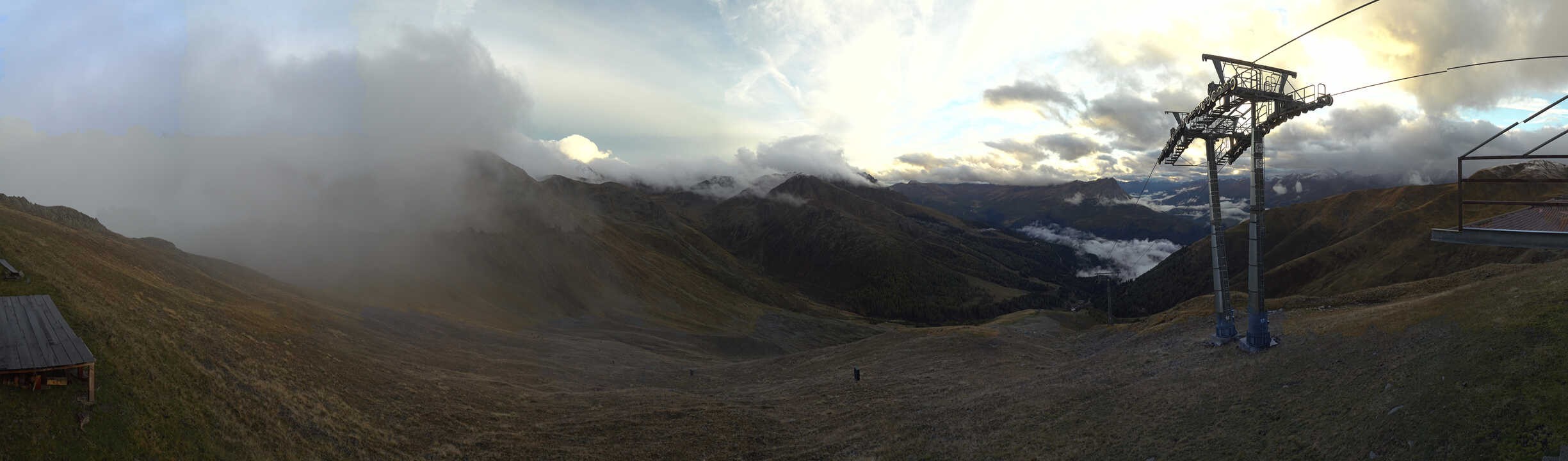 Archiv Foto Webcam Panoramablick Tscheyeck