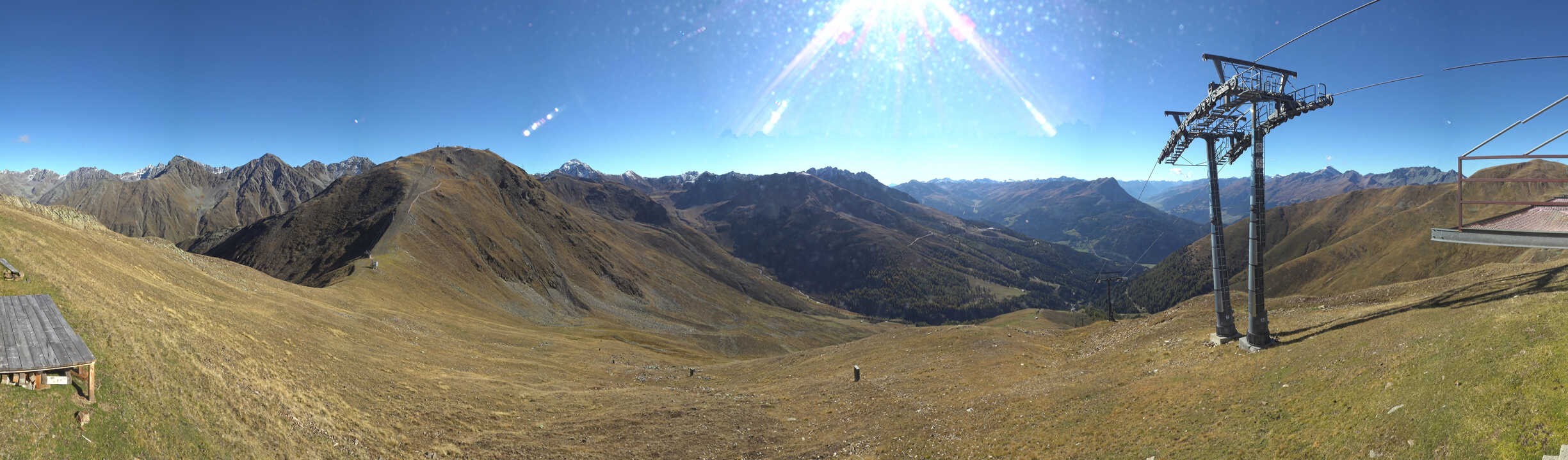Archiv Foto Webcam Panoramablick Tscheyeck