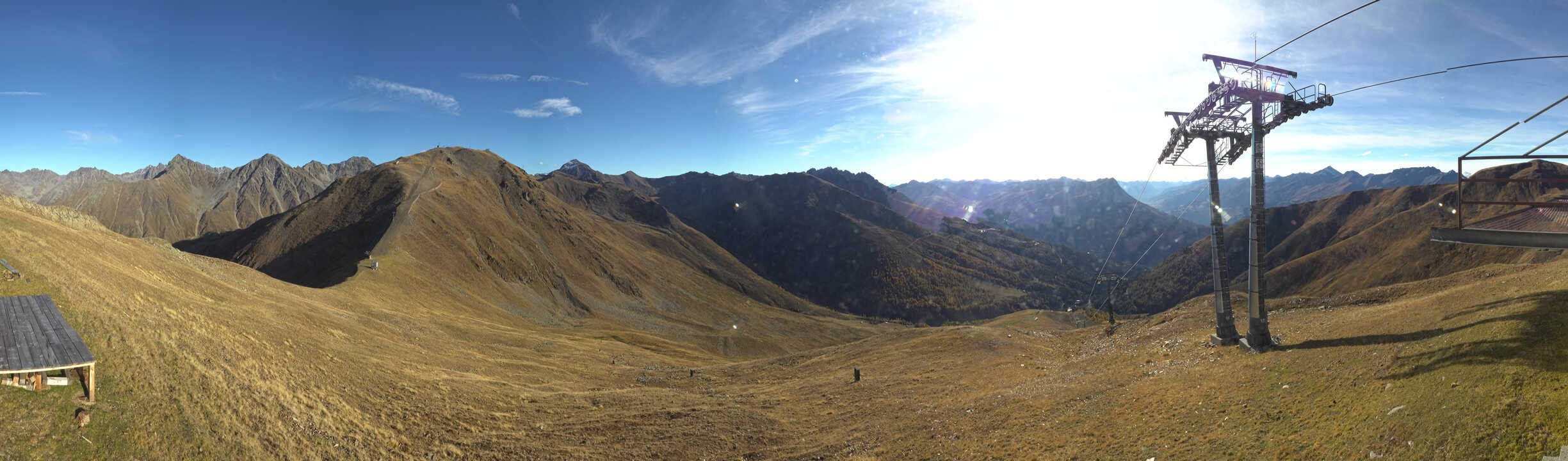 Archiv Foto Webcam Panoramablick Tscheyeck