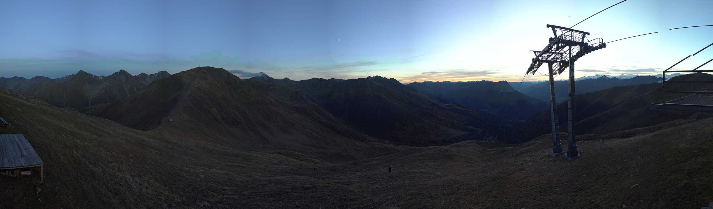 Archiv Foto Webcam Panoramablick Tscheyeck