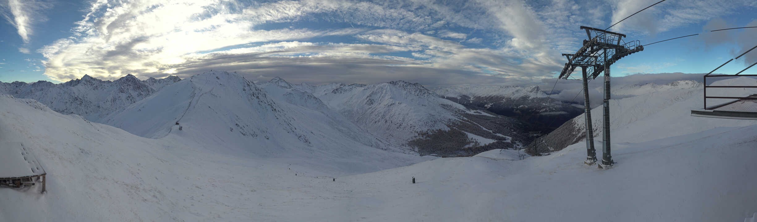 Archiv Foto Webcam Panoramablick Tscheyeck