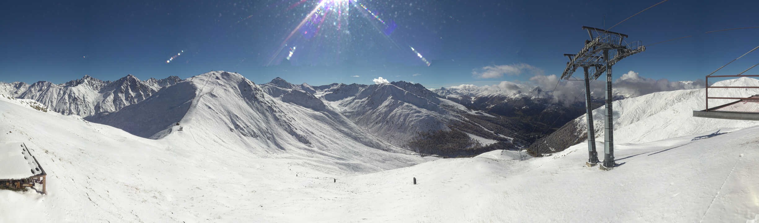 Archiv Foto Webcam Panoramablick Tscheyeck