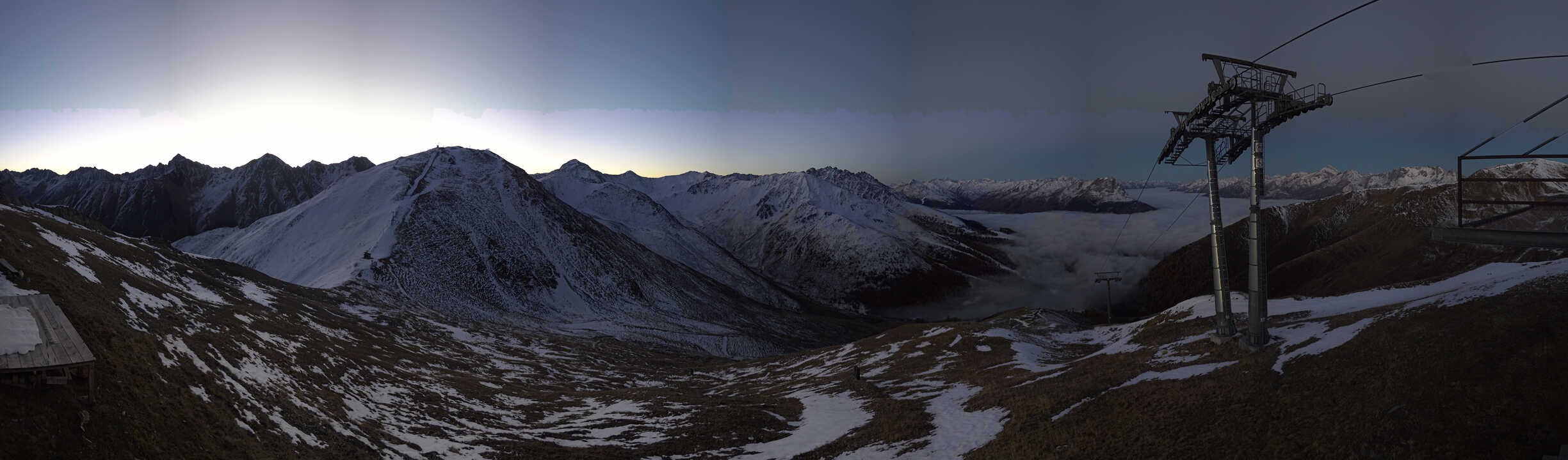 Archiv Foto Webcam Panoramablick Tscheyeck
