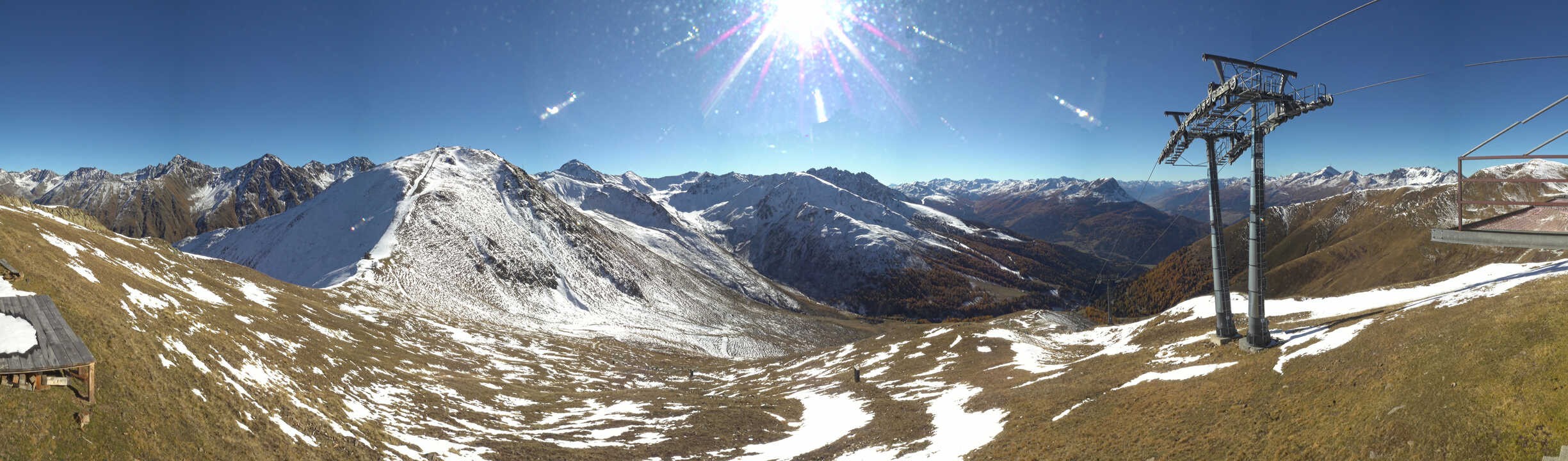 Archiv Foto Webcam Panoramablick Tscheyeck