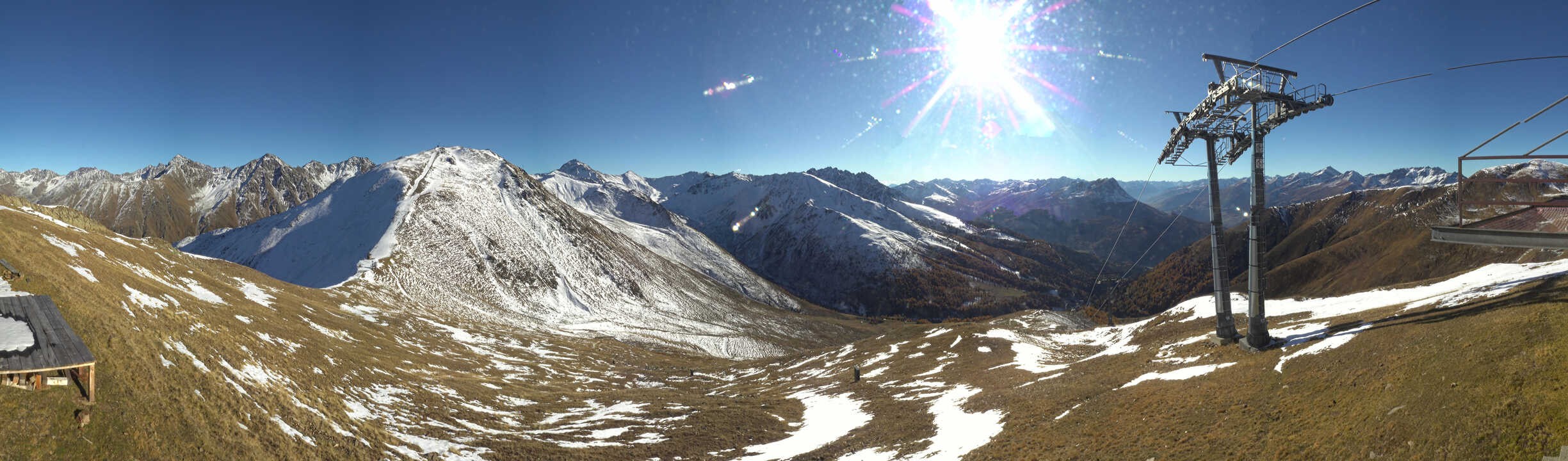 Archiv Foto Webcam Panoramablick Tscheyeck
