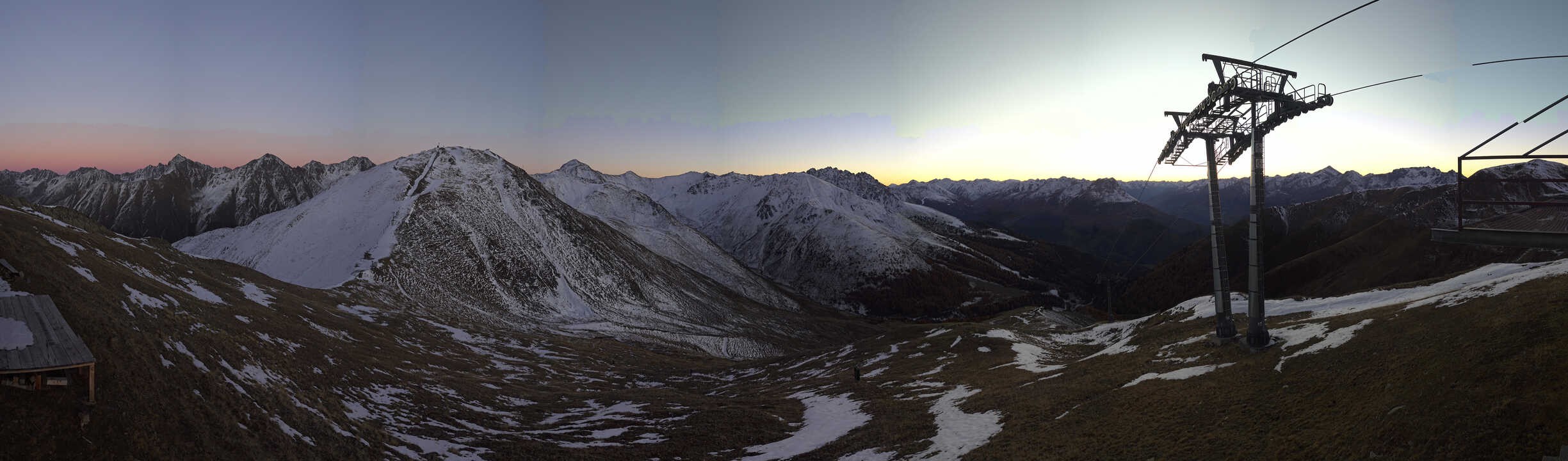 Archiv Foto Webcam Panoramablick Tscheyeck