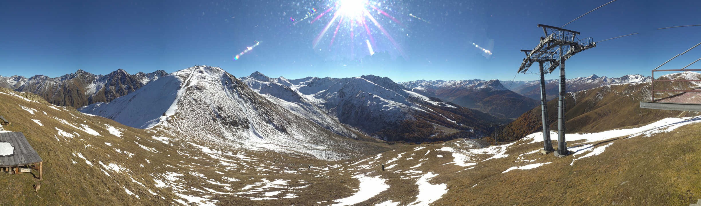 Archiv Foto Webcam Panoramablick Tscheyeck