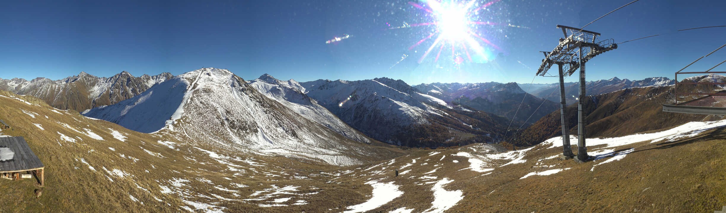 Archiv Foto Webcam Panoramablick Tscheyeck