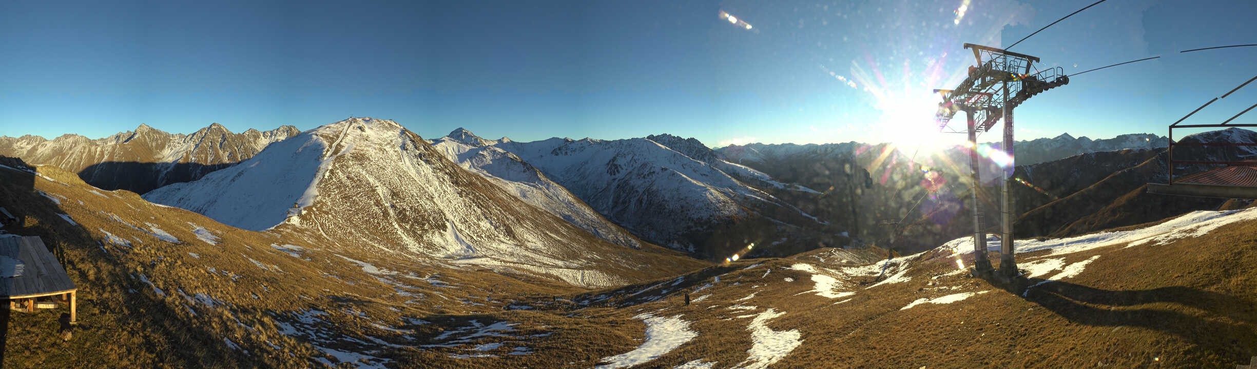 Archiv Foto Webcam Panoramablick Tscheyeck