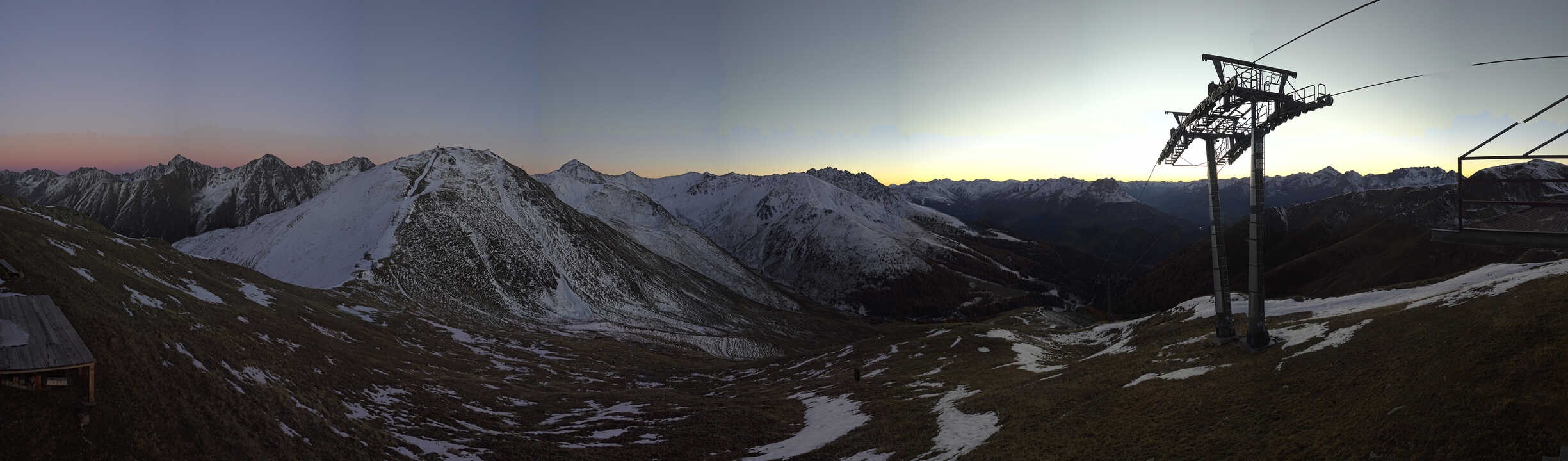 Archiv Foto Webcam Panoramablick Tscheyeck
