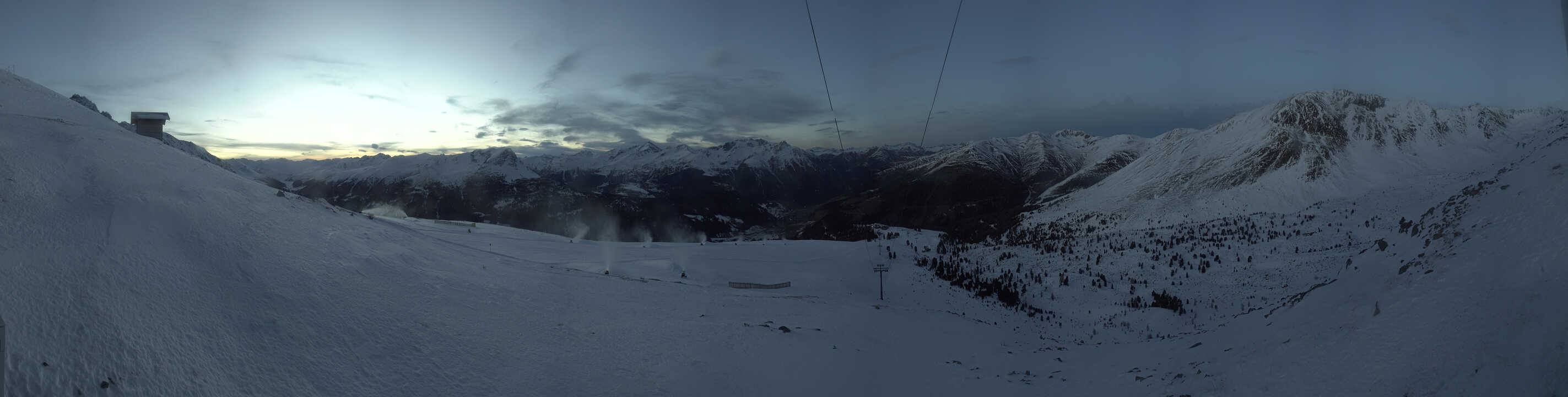 Archiv Foto Webcam Zirmbahn Nauders