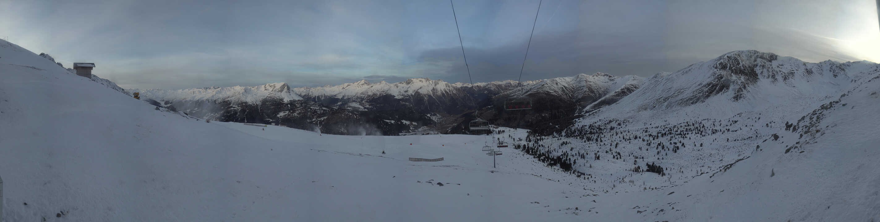 Archiv Foto Webcam Zirmbahn Nauders